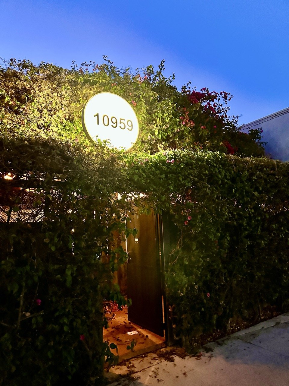 Address sign